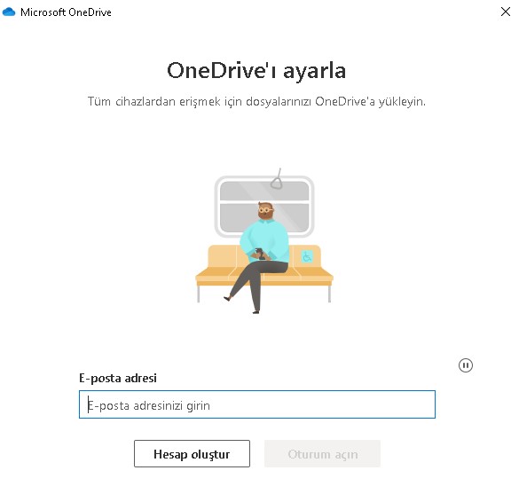 OneDrivea-Giris-Yapin-hotmail Hotmail ve OneDrive Entegrasyonu Nasıl Yapılır?