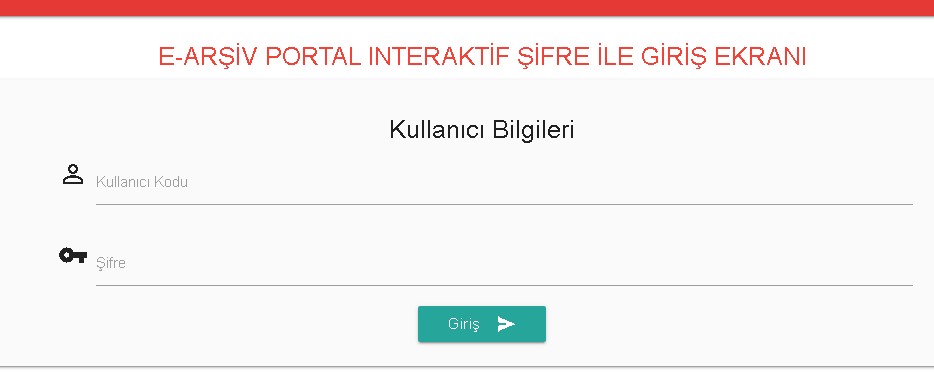 E-Arsiv-Portal-Giris E Arşiv Portal Giriş
