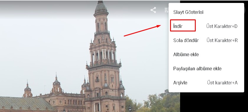 Google-Fotograflar-Uygulamasini-Kullanarak-Indirme Google Fotoğraflar Toplu İndirme