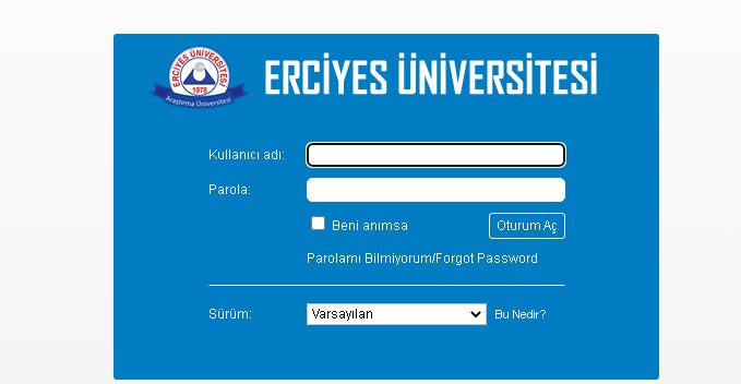 eru-webmail Erü Webmail