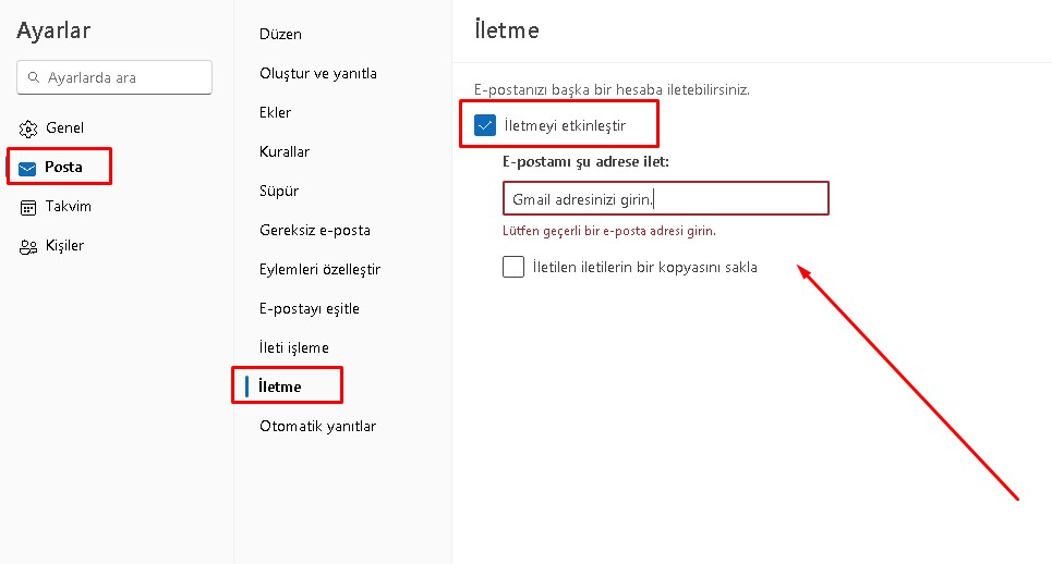 Hotmail-Hesabini-Gmaile-Yonlendirme-Adimlari Hotmail Hesabını Gmail e Yönlendirme