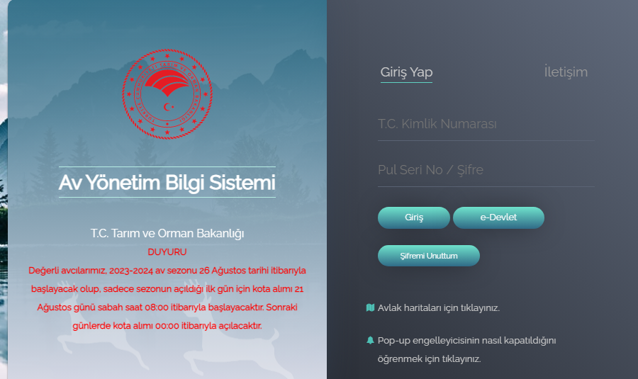 ava-avci-giris Avbis Avcı Giriş
