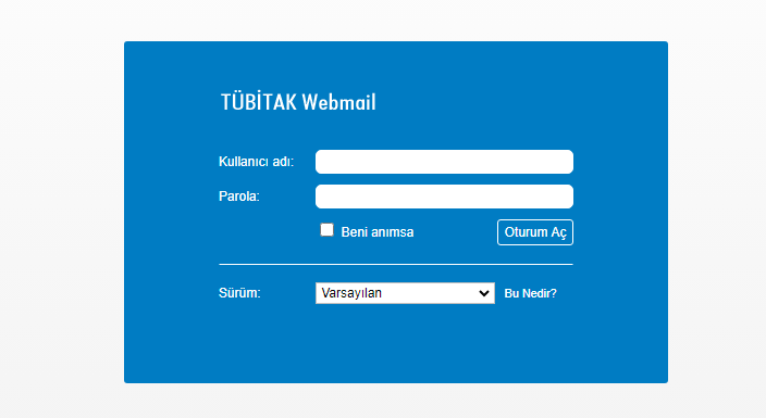zimbra-tubitak-webmail Zimbra Tübitak Mail