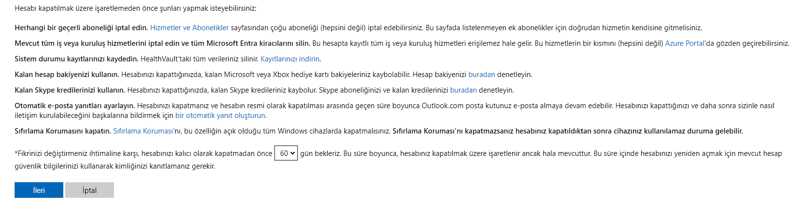 Hotmail-Ne-Kadar-Surede-Kapanir Hotmail Kaç Günde Kapanır