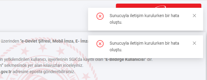 isg-katip-hata İsg Katip Giriş Sorunu