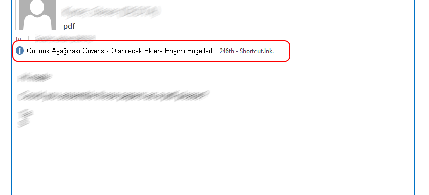 outlook-dosya-engellendsi Outlook Aşağıdaki Güvensiz Olabilecek Eklere Erişimi Engelledi