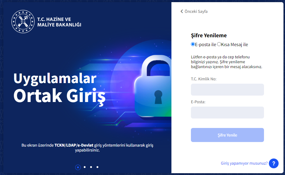 mys-sifremi-unuttum MYS Şifremi Unuttum