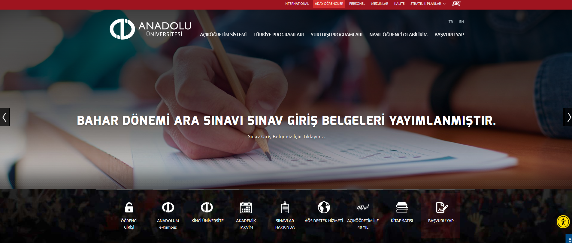 Aof-Giris Anadolu AÖF Giriş
