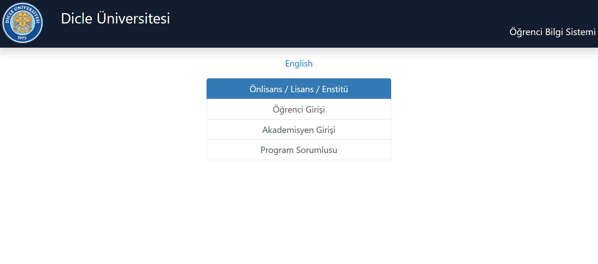 Dicle-OBS-Giris Dicle OBS Giriş