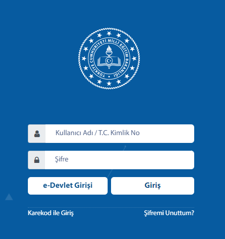 Mebbis-eDevlet-Girisi MEBBİS eDevlet Girişi