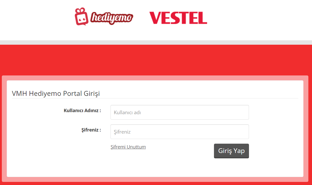 Vestel-Hediyemo-Giris Hediyemo Giriş