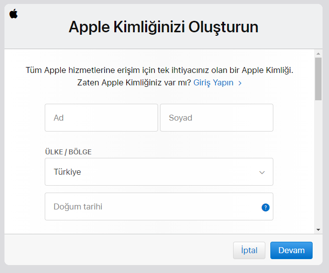 iCloud-Hesabi-Acma iCloud Hesabı Açma