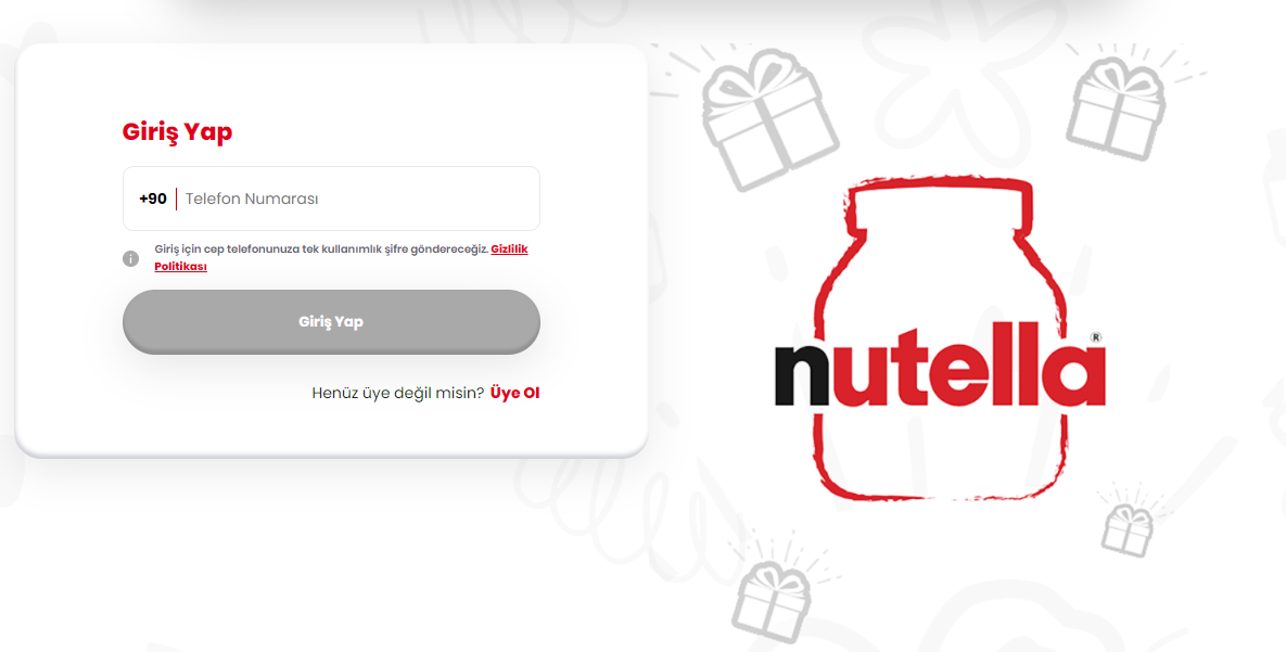 nutella-giris Nutella Giriş