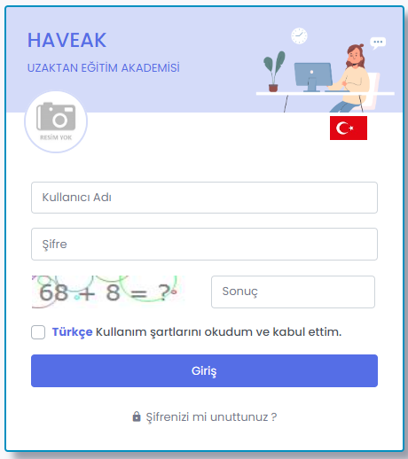 HAVEAK-Giris HAVEAK Giriş