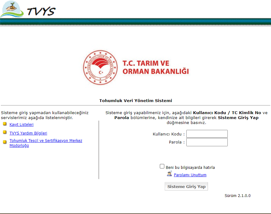 TVYS-Giris TVYS Giriş